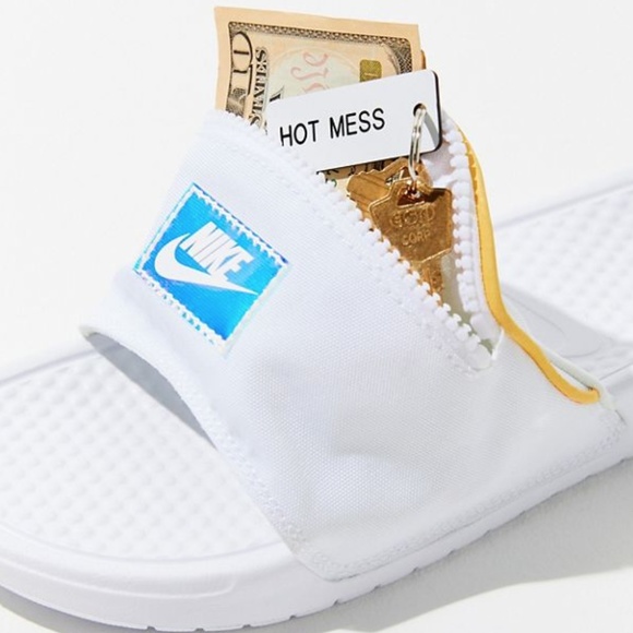 Nike Shoes - Nike Benassi JDI Fanny Pack Sandals